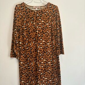 Forever 21 Leopard Print Mini Dress